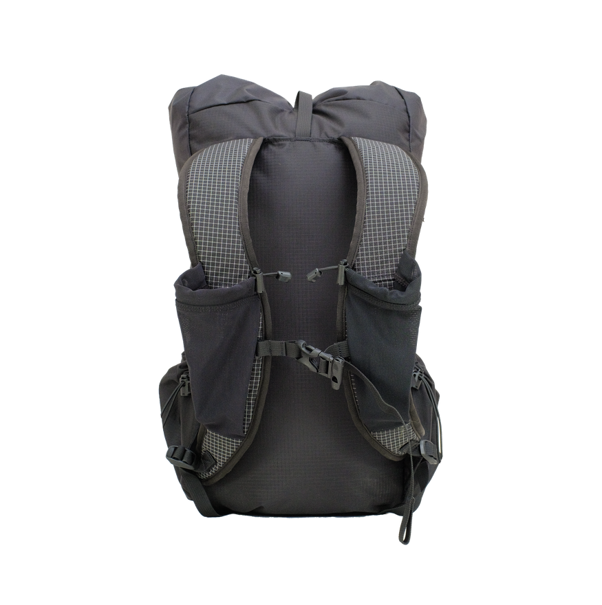 Pa'lante】Ultralight black gridstop 26L-